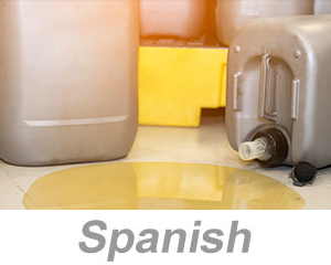 Cleaning Up Small Chemical Spills (Spanish)
