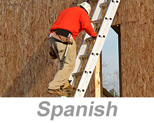 Ladder Safety for Construction: Selection and Inspection (Spanish)