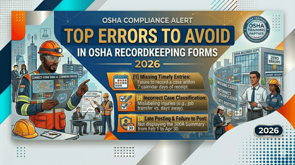Top errors to avoid in OSHA recordkeeping forms
